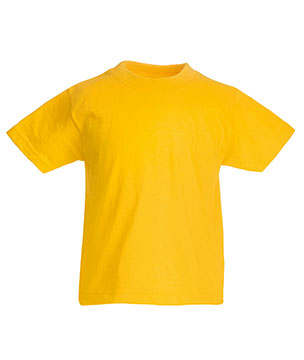 T-SHIRT ORIGINAL BAMBINO - FRUIT OF THE LOOM girasole T-SHIRT ORIGINAL BAMBINO - FRUIT OF THE LOOM girasole